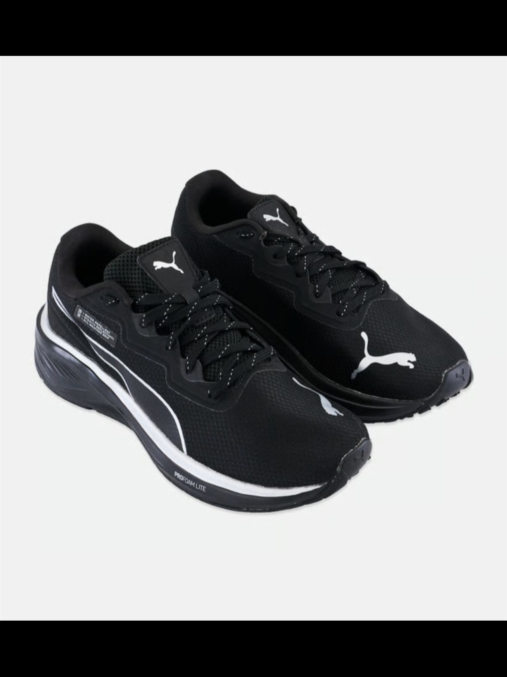 PUMA Men's Size 9.5 Bl Running Shoes Mesh Lace Up Low Top Water Repellent NO BOX